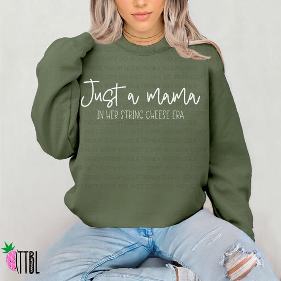 String Cheese Era Mom Shirt Design | Funny Mama PNG (Digital Download)