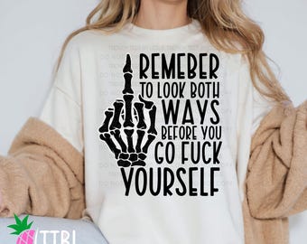 Sarcastic Rude Quote PNG | Adult Humor Sublimation Design (Digital Download)