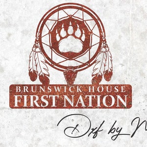 First Nations Logo DXF SVG File - Traditional Indigenous Design for CNC Cutting