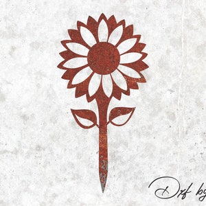 Enjeux tournesol - fichiers DXF SVG pour plasma Cnc Laser jet d'eau prêt à découper un fichier clipart