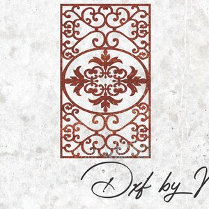Ornate Pattern - CNC Plasma Laser Cut Files (DXF SVG)