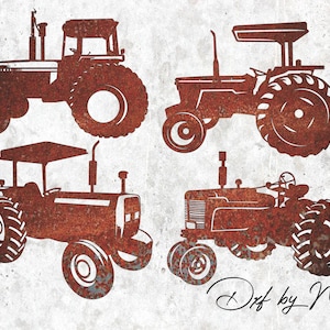 tractor pack - DXF SVG files for Plasma Cnc Laser Waterjet Ready to cut