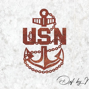 Marine Anchor DXF SVG File for Cnc plasma laser Cutting - Coastal Decor & DIY Projects