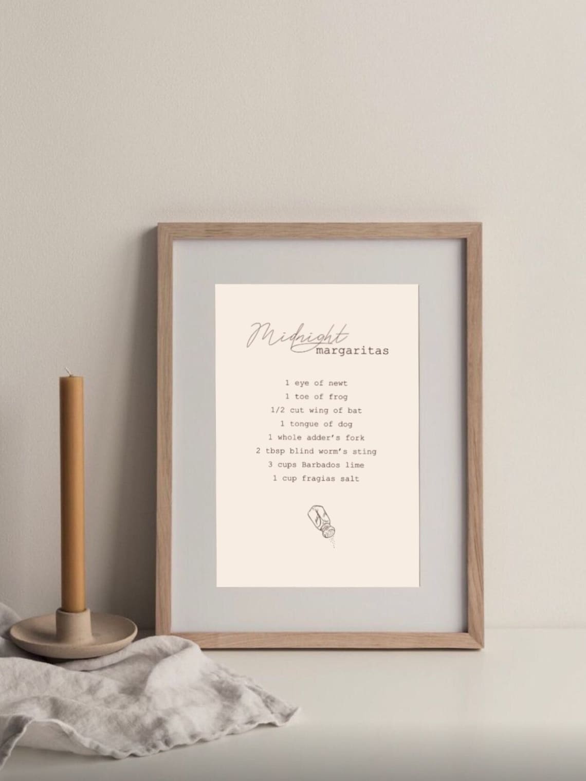 Practical Magic Midnight Margaritas Digital Print LARGE, Practical