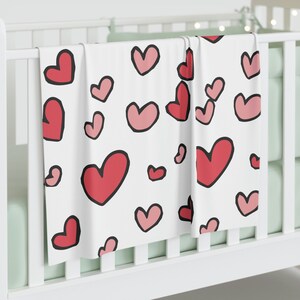 Hearts Galore - Baby Blanket