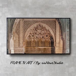 Samsung Frame TV Art / Islamic Frame TV Art / Modern Islamic Wall Art / Arabic Digital TV Art / Historical Mosque