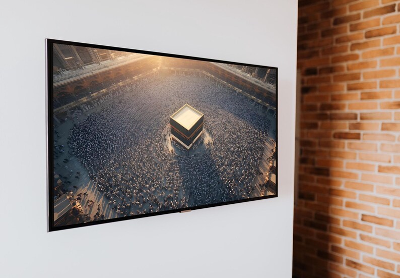 Kaaba Mecca Painting, Islamic Frame TV Art (digital Download) - Etsy