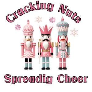 Pink Nutcracker PNG, Pastel Christmas Clipart, Ballet Holiday SVG Bundle image 8