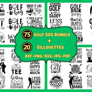 ゴルフ SVG バンドル、ゴルフ タンブラー ラップ、SVG ゴルフ、ガール ゴルフ SVG、ゴルファー SVG、ゴルフ シャツ SVG、ゴルフ SVG