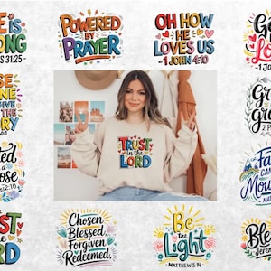 Faith SVG Bundle: Christian Bible Verse Designs (Digital Download, Commercial Use)