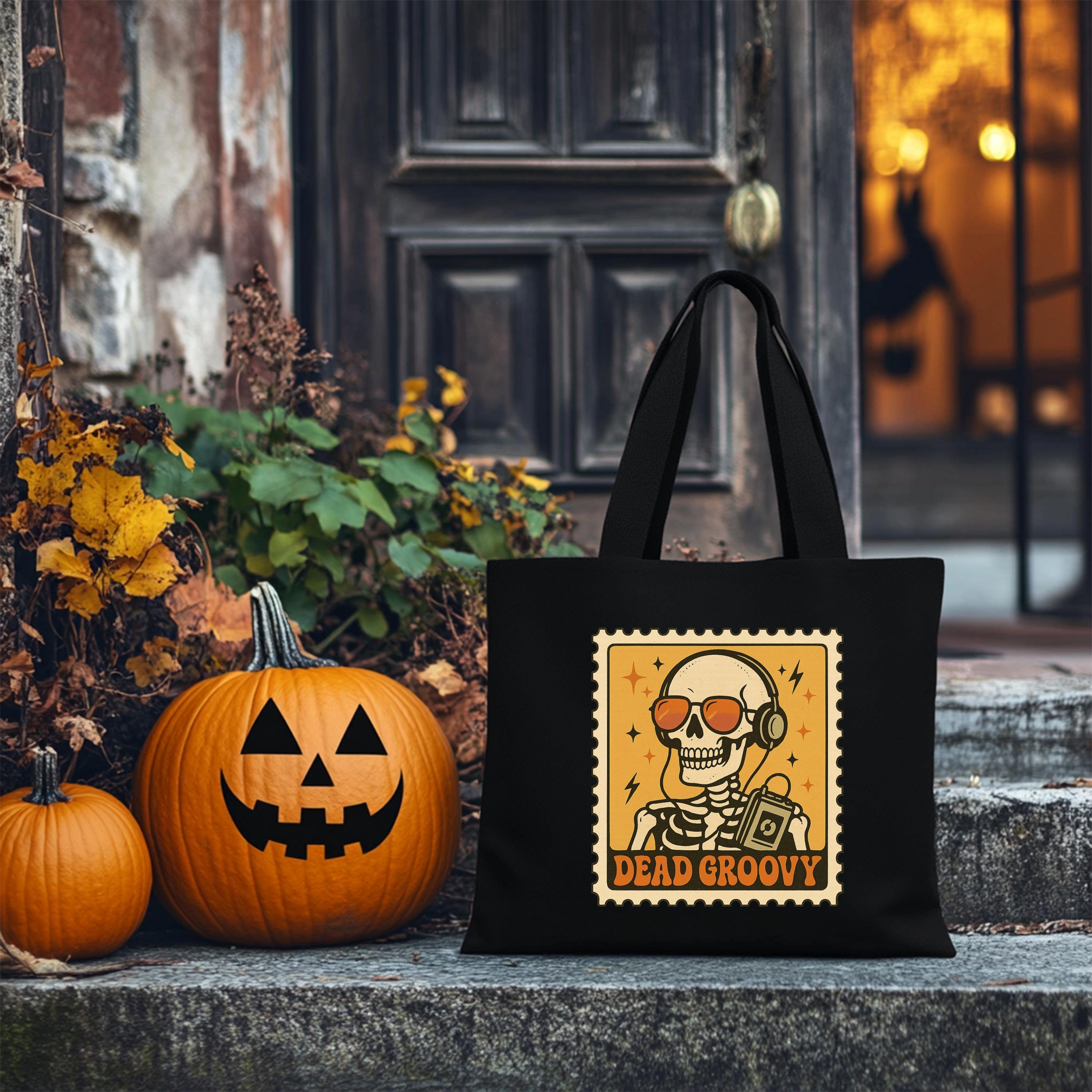 Vintage Halloween Postage Stamp Clipart | Retro Halloween
