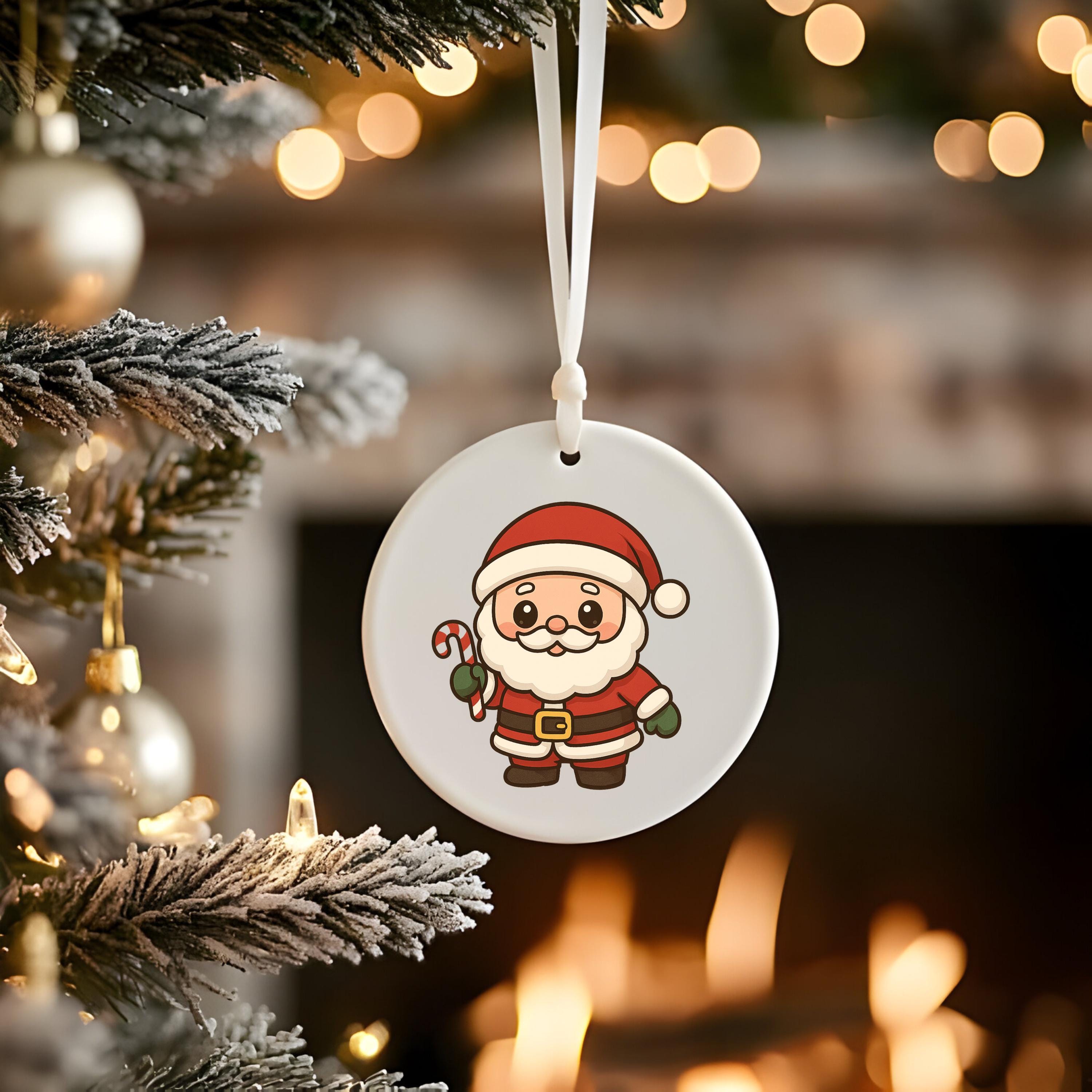 Kawaii Christmas Clipart Bundle PNG | Christmas Clipart Bundles | Cute ...