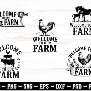 Farmhouse Sign SVG Bundle: Rustic Kitchen & Porch Decor (Digital Download