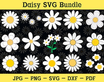 Daisy SVG | Daisy SVG Bundle | daisies tumbler wrap | daisy flower tumbler wrap | Daisy SVG Files | daisy svg wrap