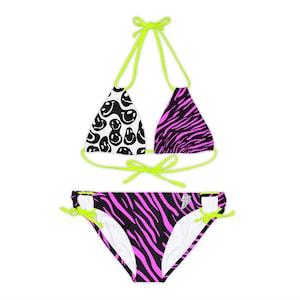Strappy Bikini Set (AOP)