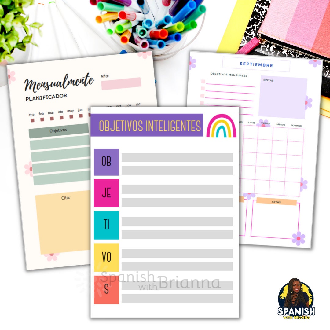 Master Classroom Planner Spanish Español Bilingual Teacher Planner 2022