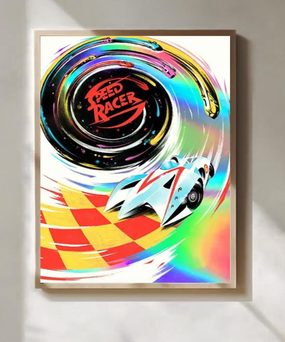Speed Racer Decore Speed Racer Movie Poster Wall Art Home Decor Custom Print Personalized ...