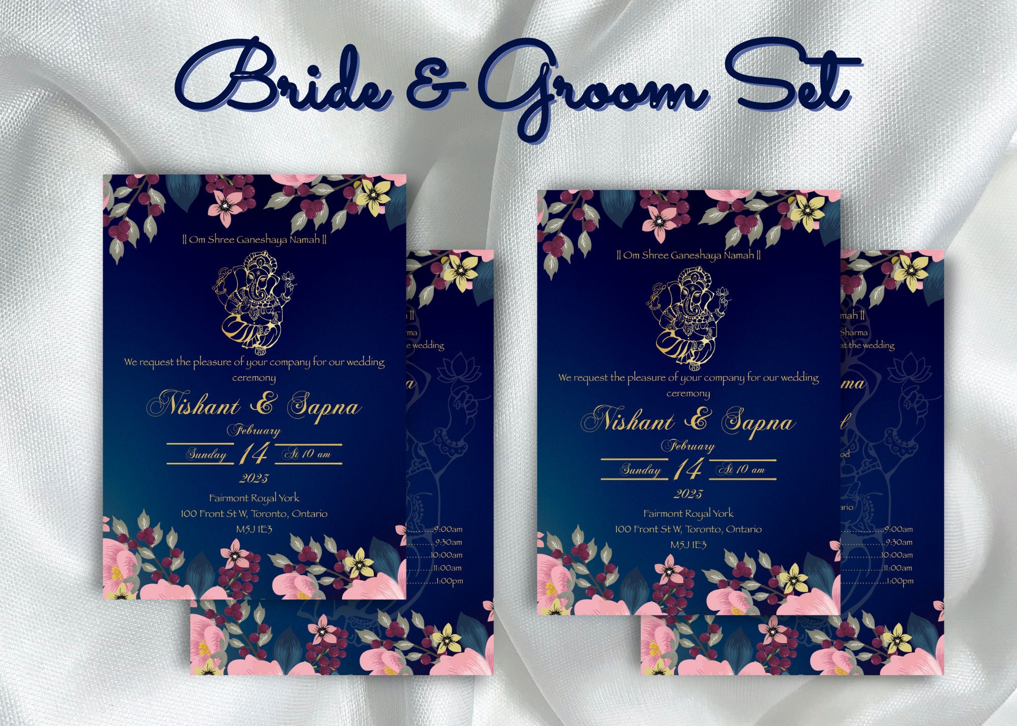 Hindu Wedding Card, Wedding Invitations, Wedding Ceremony, Indian ...