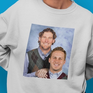 Dan Campbell Stepbrothers Sweatshirt | Detroit Football | Detroit Grit | MCDC | Goff | Detroit Football | Michigan | Lions Unisex Crewneck