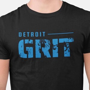 Detroit GRIT | Dan Campbell | Best Seller | Detroit Football | Detroit Michigan | NEW Bella+Canvas Unisex T-Shirt