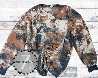 cowhide sweatshirt
