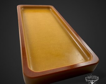 Vintage Butterscotch Micarta Valet Tray