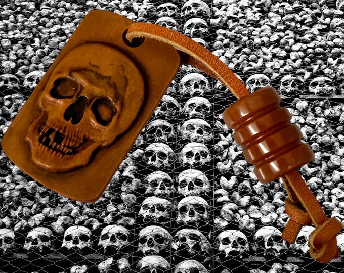 Vintage Micarta Glocore Blood Dog Tag/bead Worry Stone Etsy