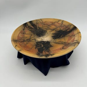 Raku Horsehair Plate