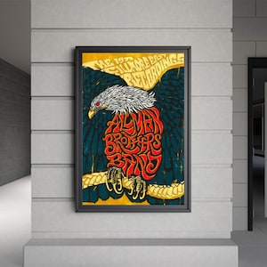 The Allman Brothers Band Poster