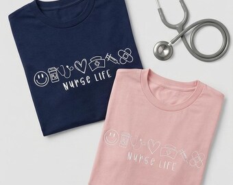 Custom embroidery of Nurse Tshirt