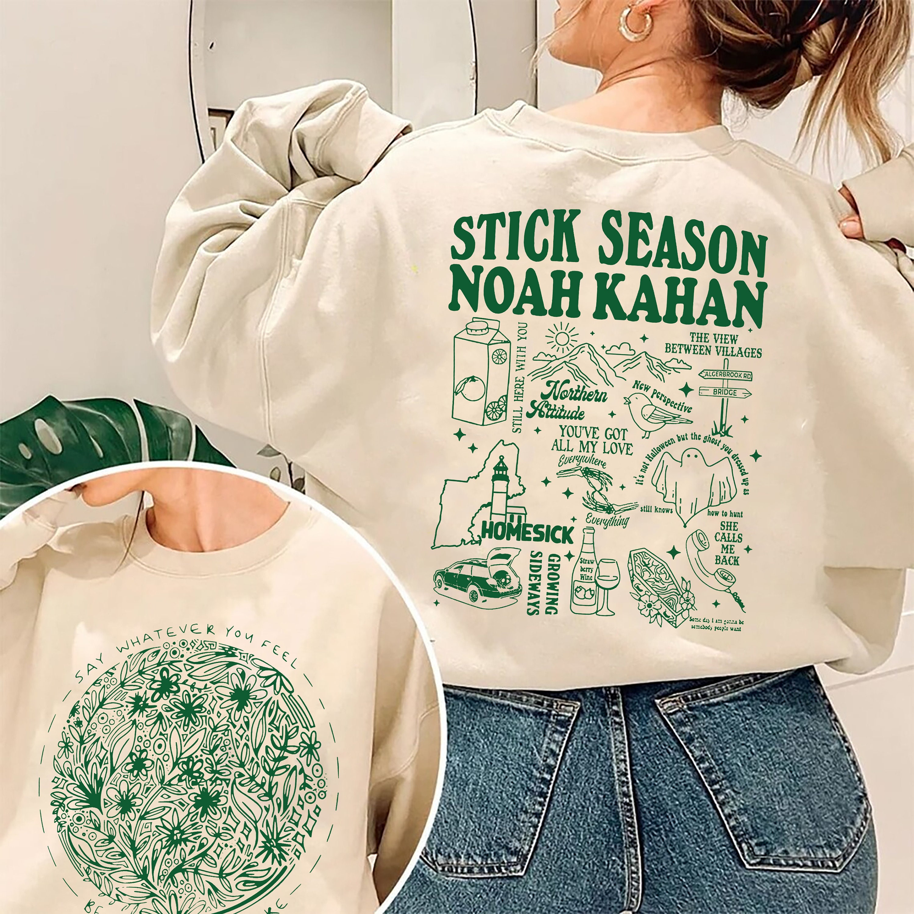 Vintage Stick Season 2024 Sweatshirt, Noah Kahan