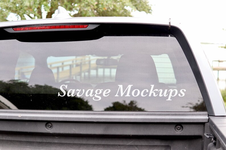 Car Decal Mockup Car Sticker Mockup Car Mockup Decal Etsy