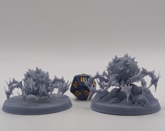 Giant Ice Spider Miniature, DnD, Dungeons and Dragons, Tabletop RPG Miniatures, Scatter, Terrain DnD Monster - STL Miniatures