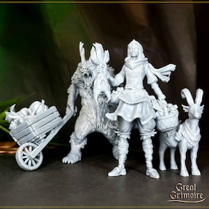 Arboriculteur à trois yeux, D&D, Donjons et Dragons, 28 mm 0r 32 mm,