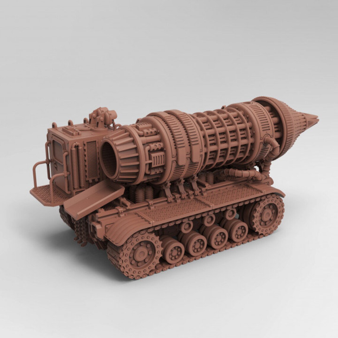 Heavy Drill Miniature Dnd Dungeons and Dragons Scifi Wasteland Mining ...
