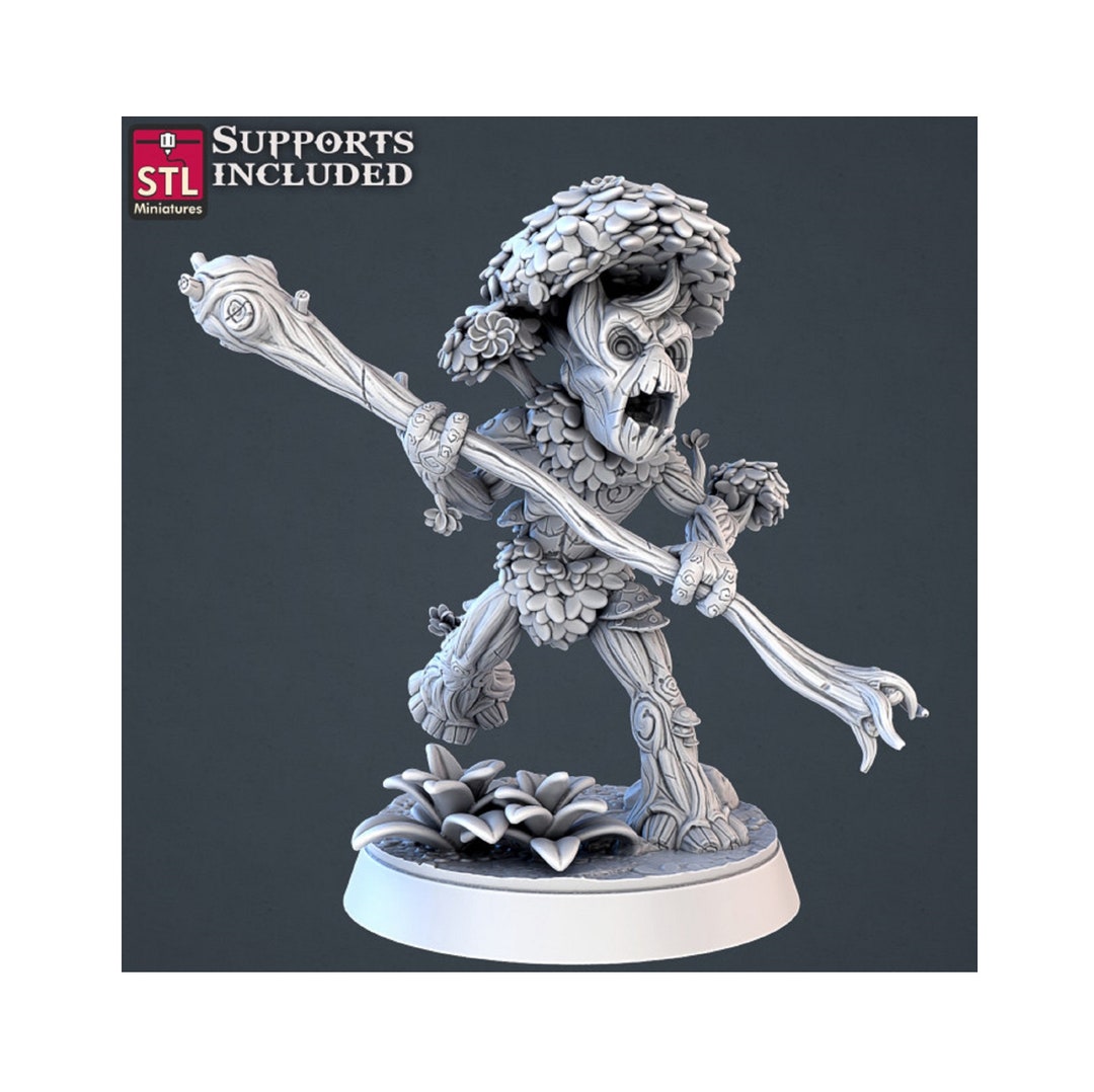 Forest Protector G Dnd Dungeons and Dragons 28mm/32mm TTRPG Fantasy ...