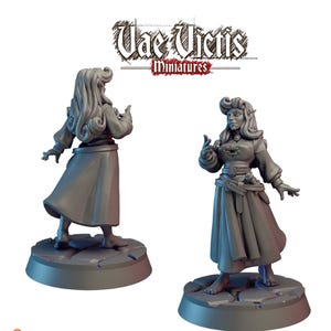Royal Princess DnD Dungeons and Dragons 28 mm/32 mm TTRPG Wargame-miniaturen Townsfolk NPC