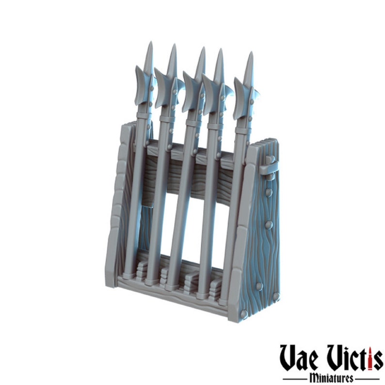 Miniature Weapons and Racks Dnd Dungeons and Dragons 28mm/32mm Dnd ...