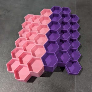 3D Printed Paint Rack Organizer 9 Slot Sections for Vallejo & Army ...