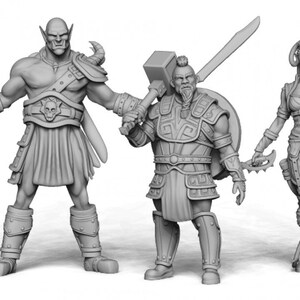 Tavern Patron Miniatures, Dnd, Dungeons and Dragons, Tavern Bar ...