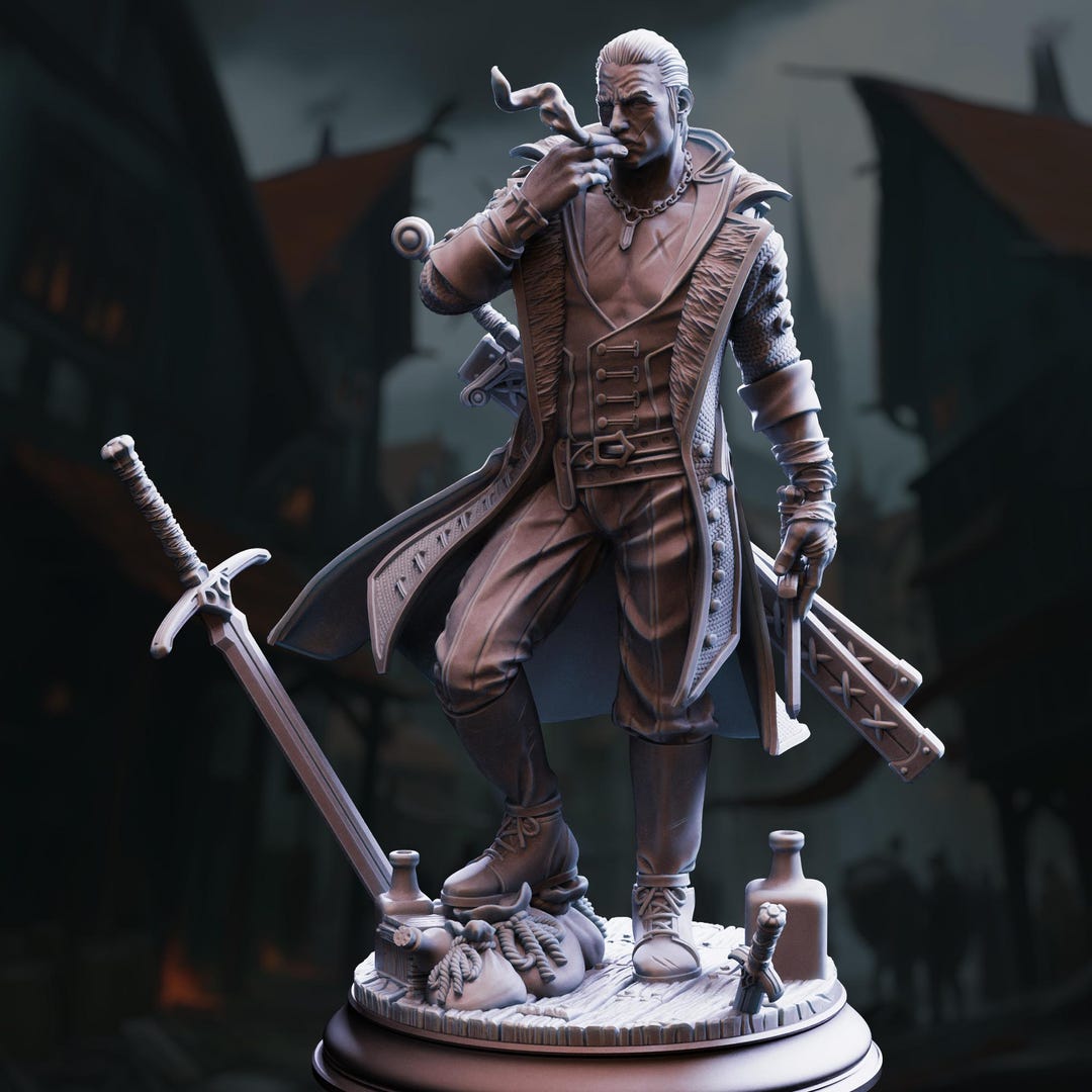 Dnd Mod Boss Hex Hunter Mob Boss Vincent Nightingale Dungeons and Dragons 28mm/32mm ...