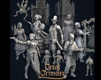 Great Grimoire - DnD, Dungeons and Dragons, Tabletop RPG, Fantasy Spiele, 28mm oder 32mm Miniaturen