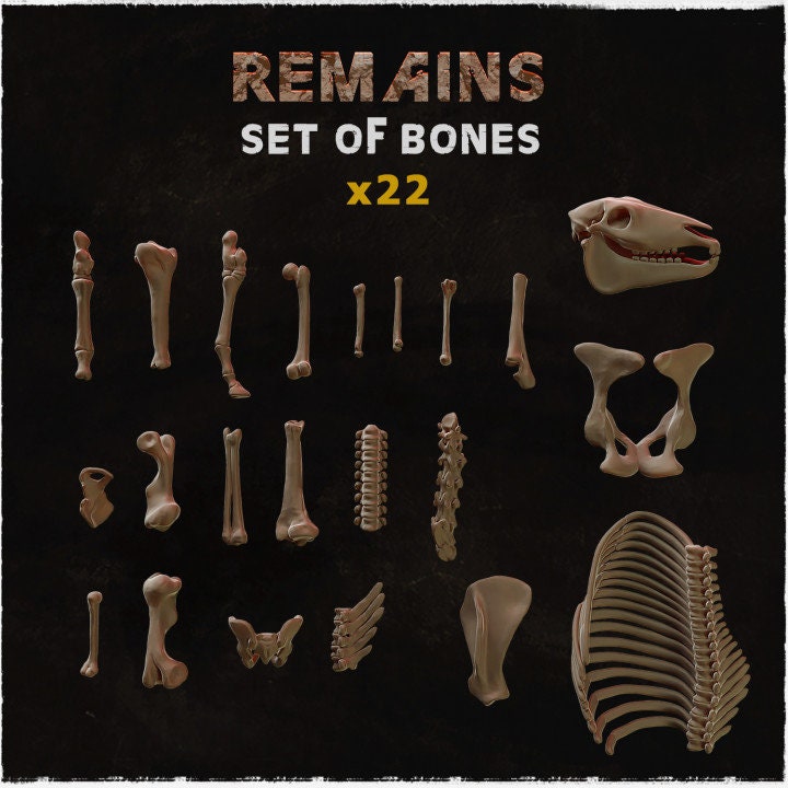 Set Di Miniature Scheletro In PVC, Posabili, 3-8cm - Per Collezionisti, Giochi E Scene Horror