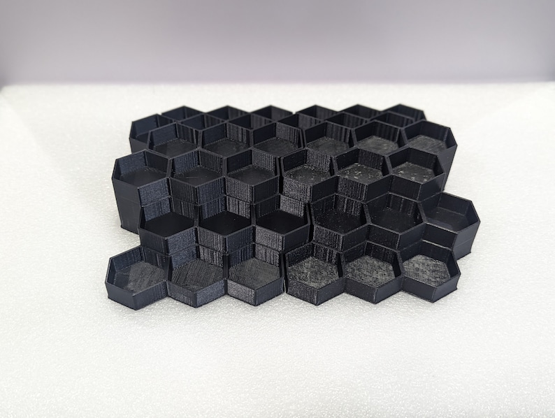 3D Printed Paint Rack Organizer 9 Slot Sections for Vallejo & Army ...
