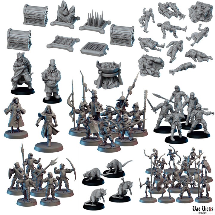 D&D Nolzur's Marvelous Miniatures: Reborn Paladin & Warlock