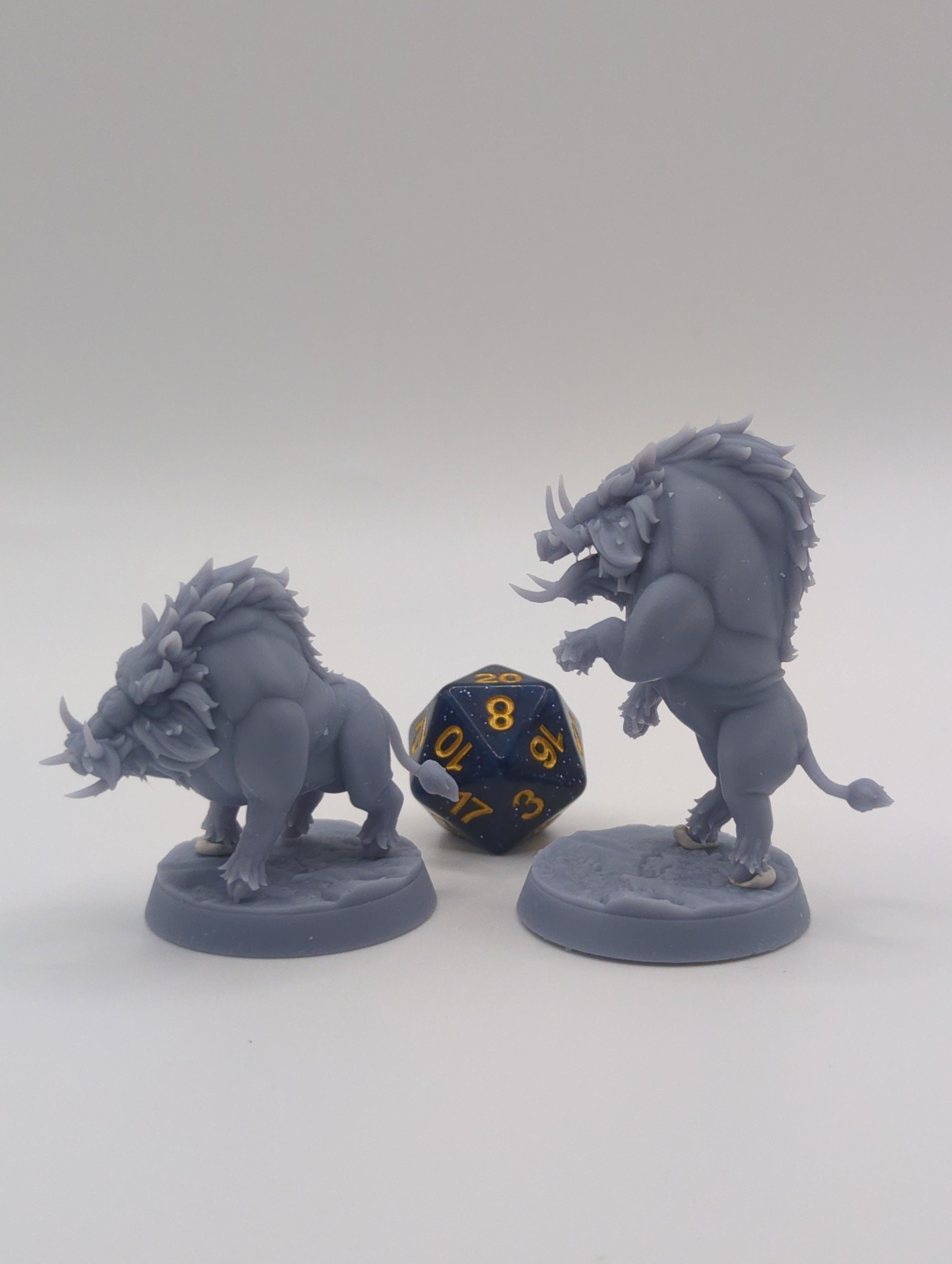 Wild Boar, DnD, Dungeons and Dragons, Animal Miniatures, Tabletop RPG Games - STL Miniatures