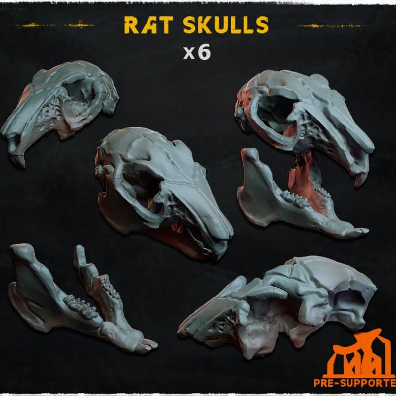 Fantasy Kitbashing Skaven Miniatures Bits - Etsy