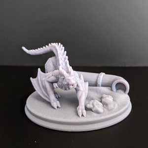 Drache Monster Chirodon Alien DnD Dungeons and Dragons 28mm / 32mm TTRPG Fantasy Wargame Mini Alien Species Space Miniatures Großes Monster
