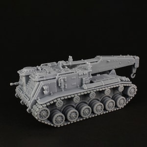 Wasteland Tank Armoured Recovery Vehicle miniature 28mm/32mm Wasteland Warfare DnD Dungeons and Dragons Wargaming Tank Tabletop Dieselpunk