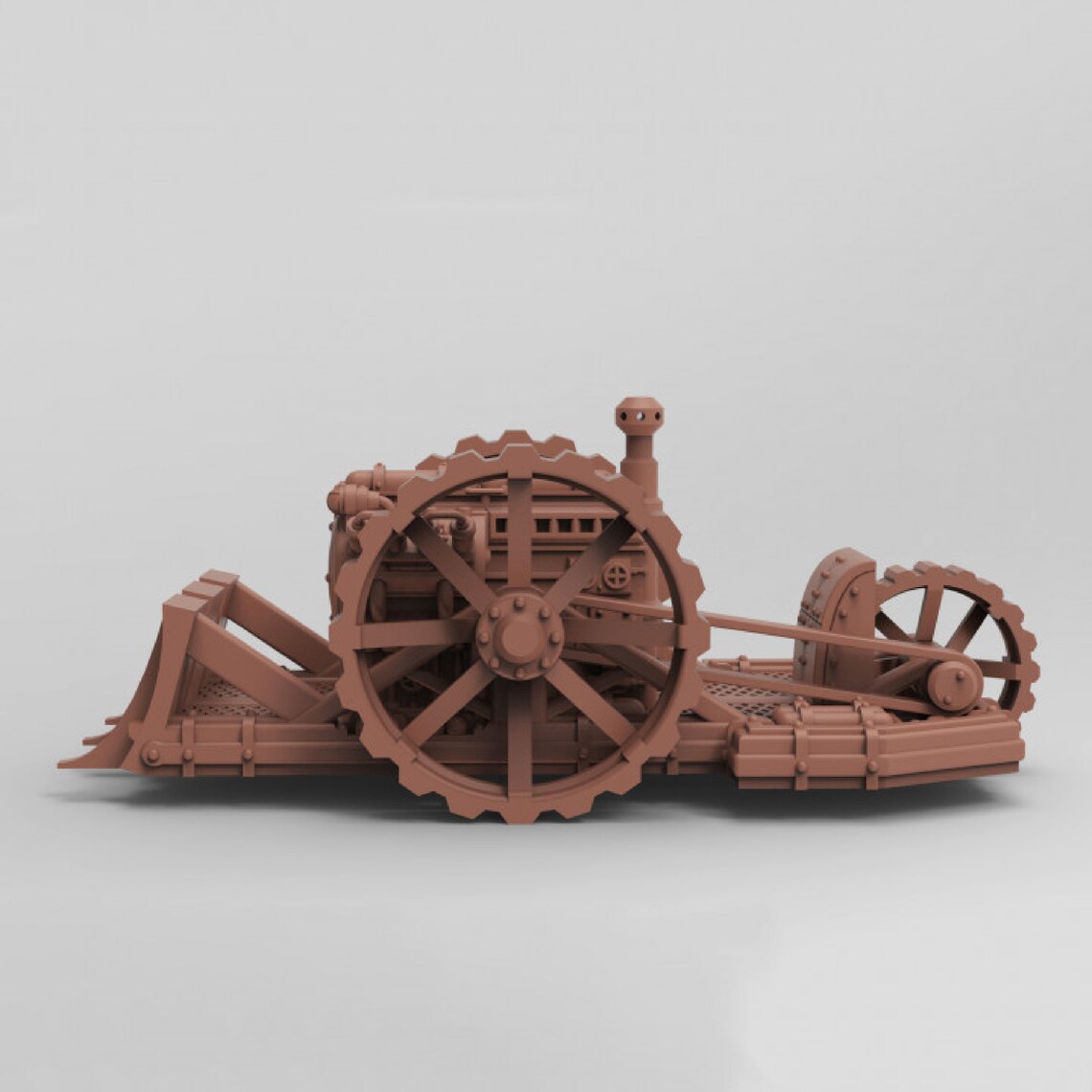 Dozer Engine, 28mm 32mm Scifi Industrial Vehicles Miniature Terrain for ...